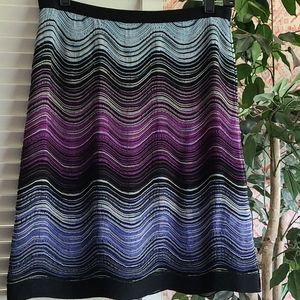 New M Missoni knit skirt